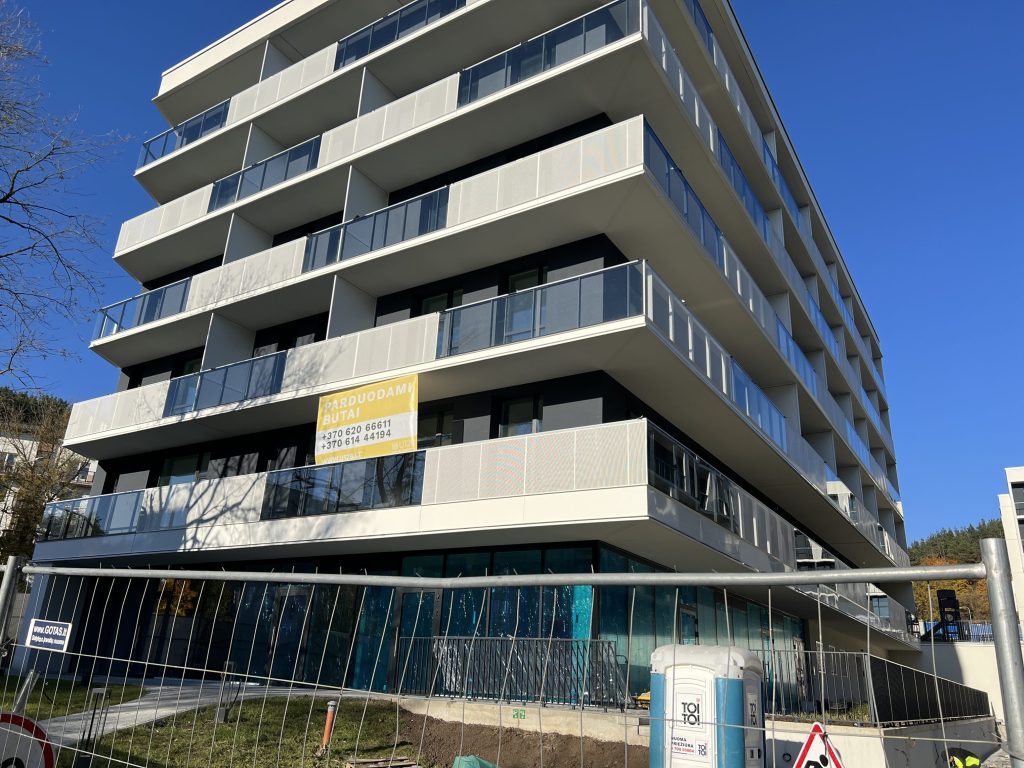 U128 (Ukmergės g. 128) - Daugiabutis - statybų nuotraukos