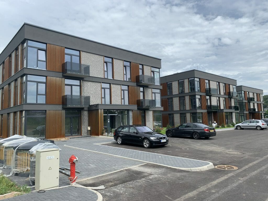 Neries slėnis (Panerių g. 244) - Multi apartment - construction photos