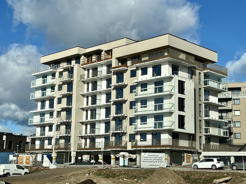 Altum 2 etapas (Karaliaučiaus g. 1) - Daudzdzīvokļu nams - būvdarbu attēli