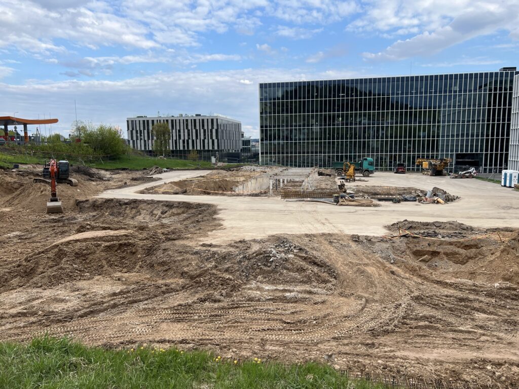 U128 (Ukmergės g. 128) - Daugiabutis - statybų nuotraukos