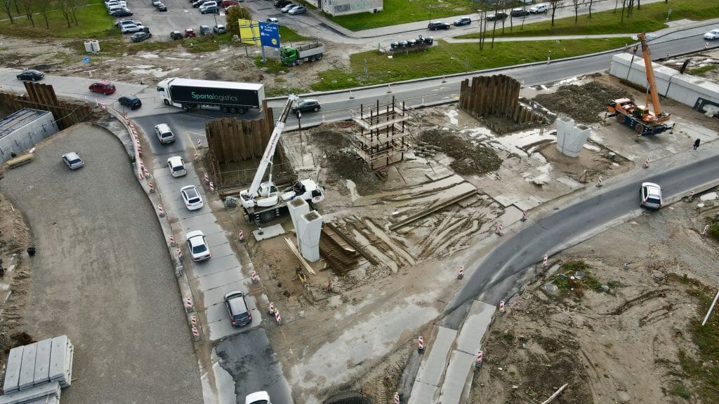 Baltijos pr. žiedinė sankryža (Baltijos pr., Šilutės pl.) - Road - construction photos