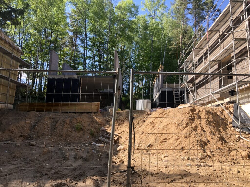 Pupojų g. 32, 34 (Pupojų g. 32, 34) - Private house community - construction photos