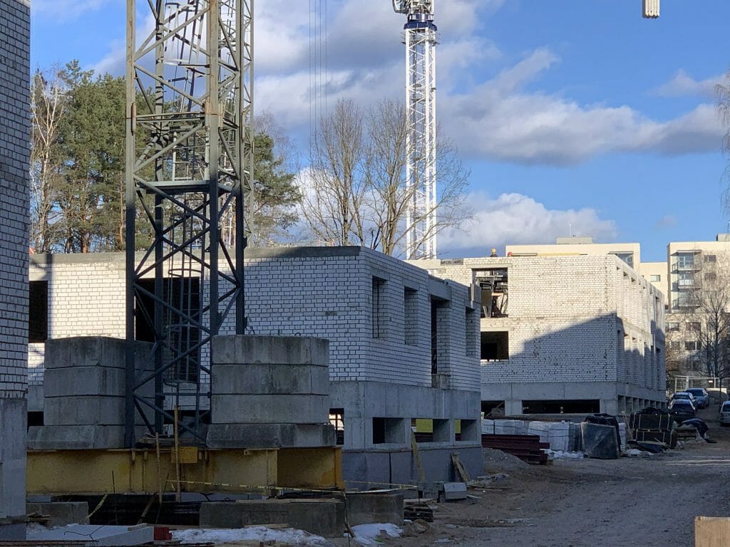 B Kvadratu (Bajorų kel. 29) (Bajorų kel. 29) - Multi apartment - construction photos