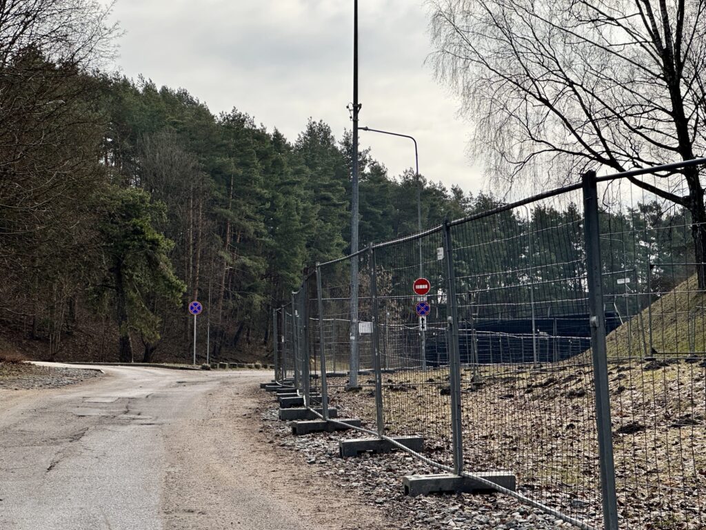 Kalnų parkas (Arsenalo g. 5) - Park - construction photos