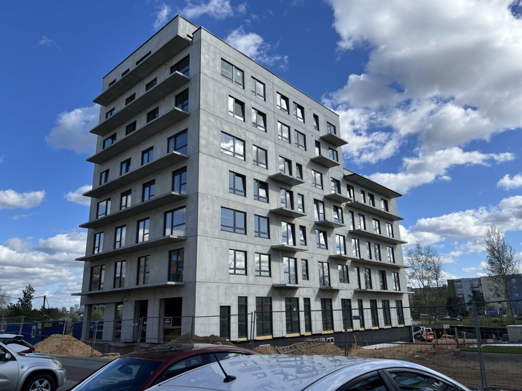 Martyno namai 3 etapas (B korpusas) (M. Mažvydo g. 28) - Multi apartment - construction photos