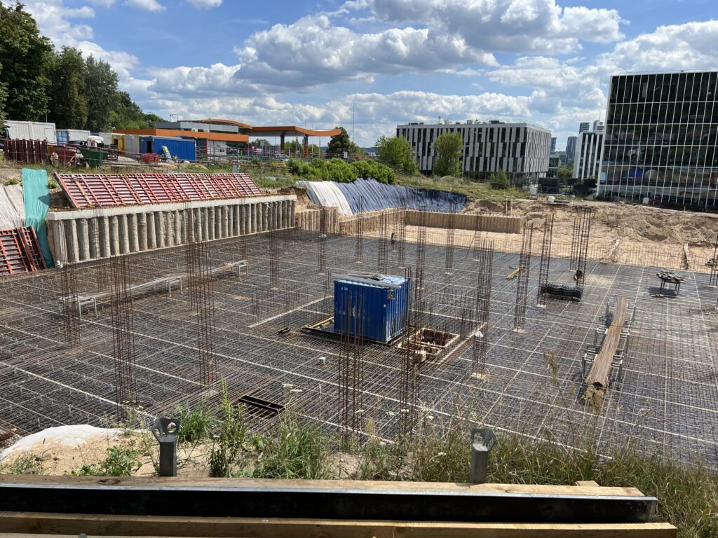 U128 (Ukmergės g. 128) - Daugiabutis - statybų nuotraukos