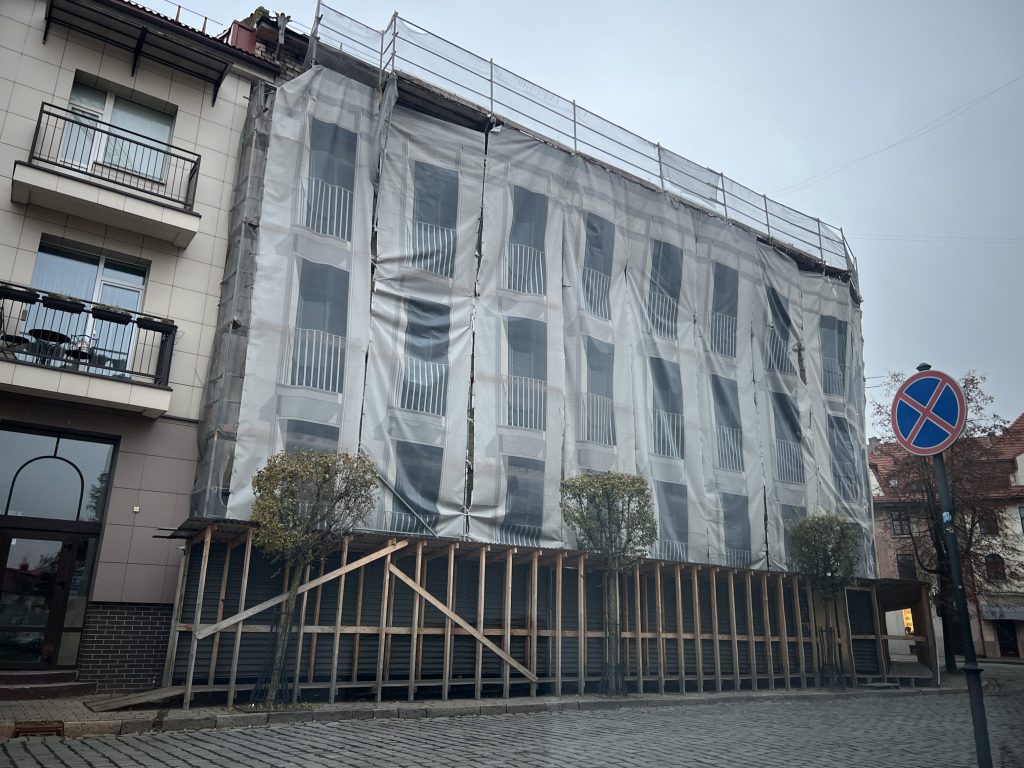 Monte viešbutis (H. Manto g. 41) - Hotel - construction photos