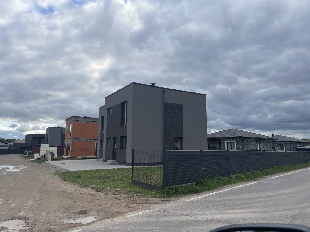 M. ir P. Šalčių g. 45-57 (M. ir P. Šalčių g. 45-57) - Rindu mājas - būvdarbu attēli