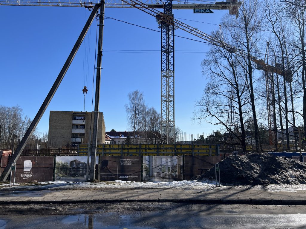 Žvėryno personos (Blindžių g. 24A) - Daudzdzīvokļu nams - būvdarbu attēli
