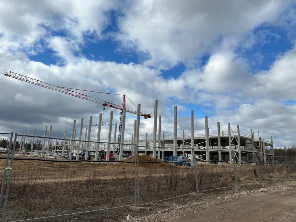 Teltonika High Tech Hill 2 etapas (elektronikos surinkimo gamykla) (Svylos g. 16) - Light manufacturing - construction photos