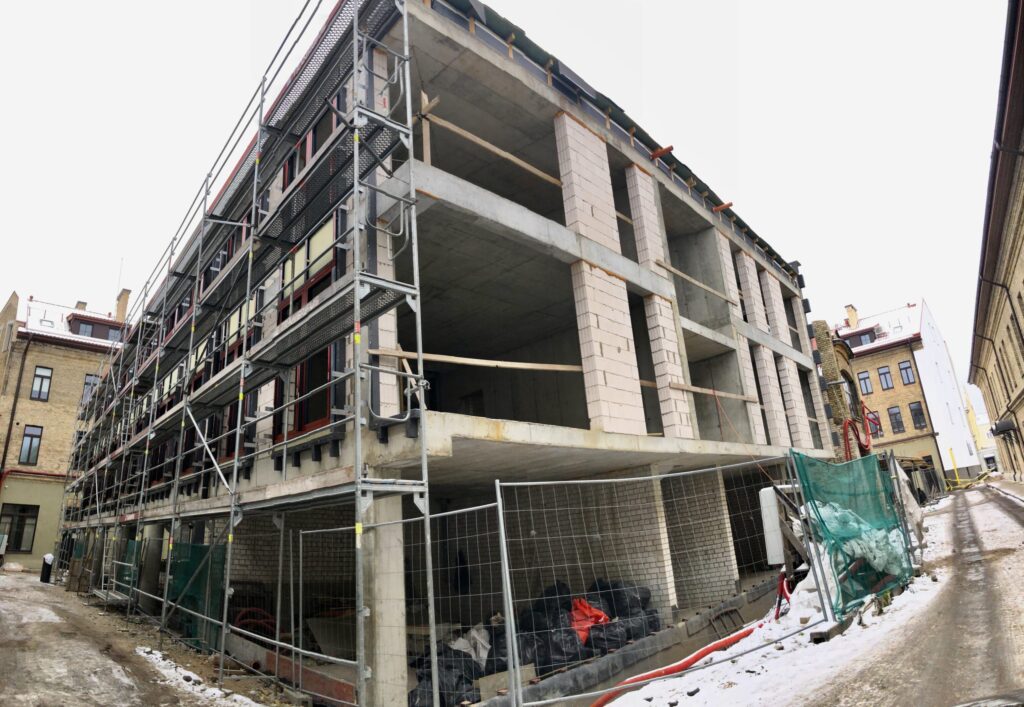 Bazilijonų namai 3 etapas (Bazilijonų g. 3B, 3C) - Multi apartment - construction photos