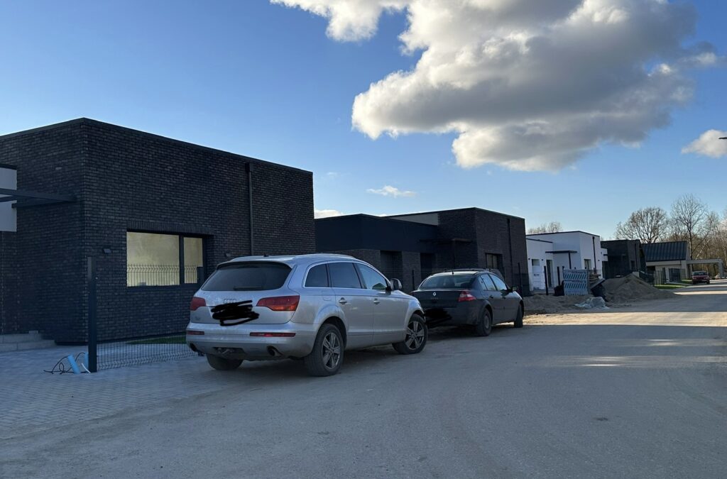 Katišių g. 18, 24, 26, 28, 30, 32, 34, 36 (Katišių g. 18, 24, 26 ,28, 30, 32, 34, 36) - Private house community - construction photos