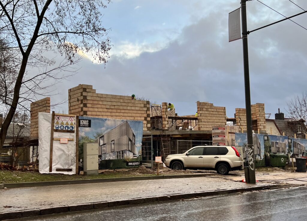 Savanorių pr. 30 (Savanorių pr. 30) - Büroohoone - ehituse fotod