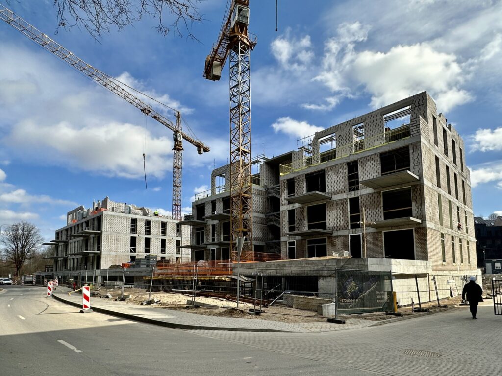 Miško ardai 3 etapas (Burbiškių g. 6) - Multi apartment - construction photos