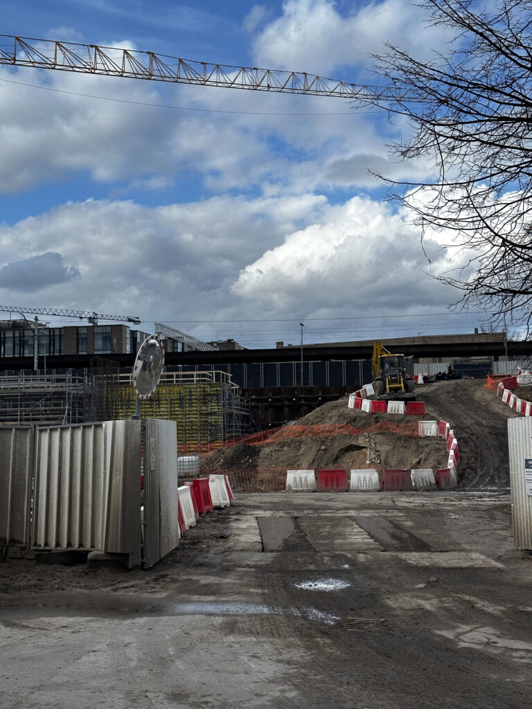 Rail Baltica Rīgas centrālais mezgls posms 2A (Rūsiņa iela 2A) - Railroad - construction photos