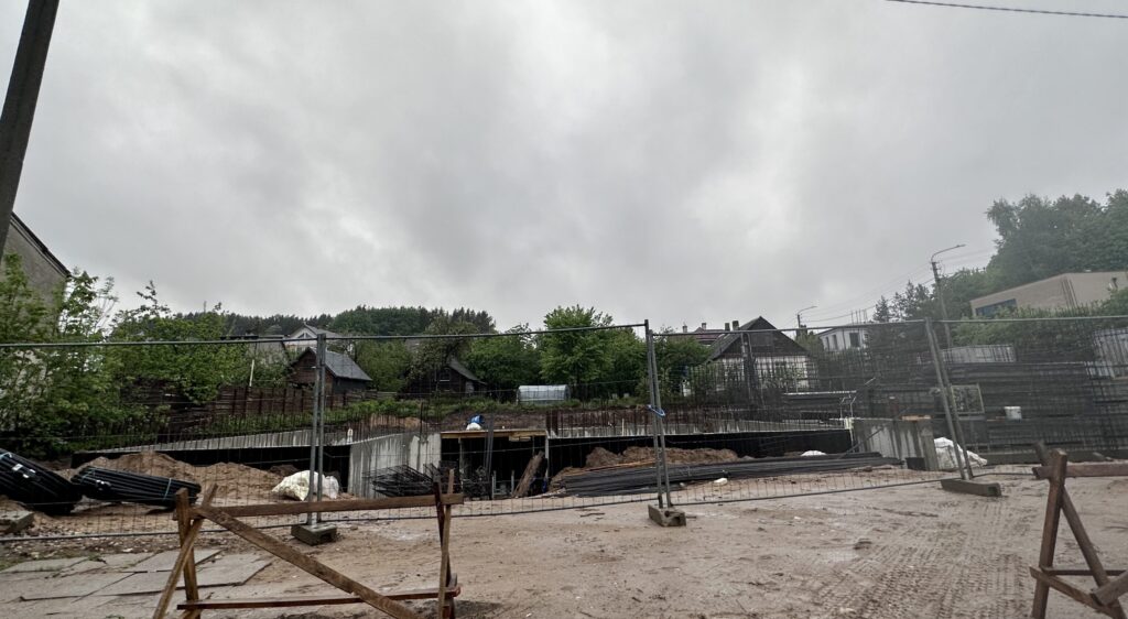 Batoro 34 (Stepono Batoro g. 34) - Multi apartment, Office center - construction photos