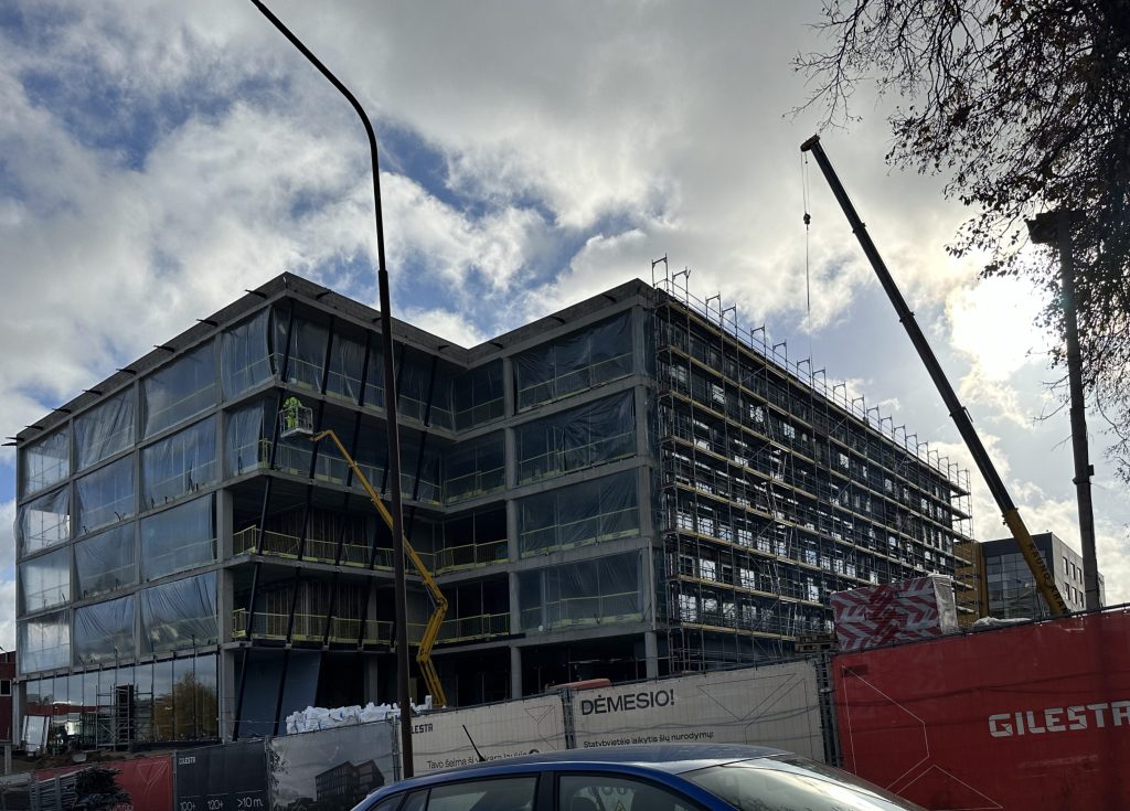 Aerocity Dariaus ir Girėno g. 40 (Dariaus ir Girėno g. 40) - Office center, Sports arena - construction photos