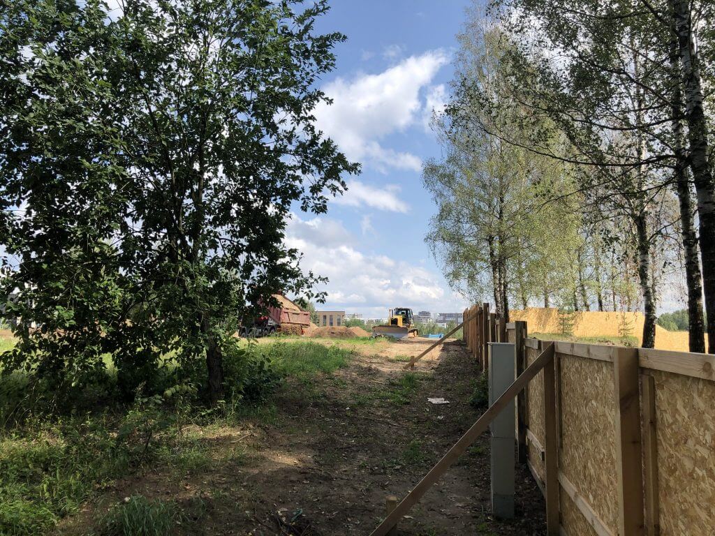 Gilužio rivjera 1 etapas (Gilužio g. 33, 35, 37) - Multi apartment - construction photos