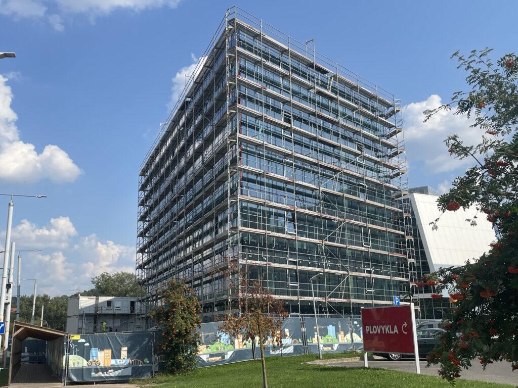 Sporto 16 (Sporto g. 16) - Office center - construction photos