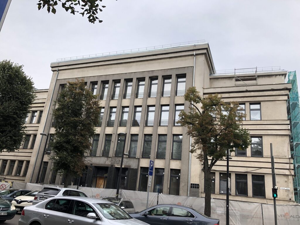 Kauno apskrities vyriausiasis policijos komisariatas Vytauto pr. (Vytauto pr. 91) - Administrative - construction photos