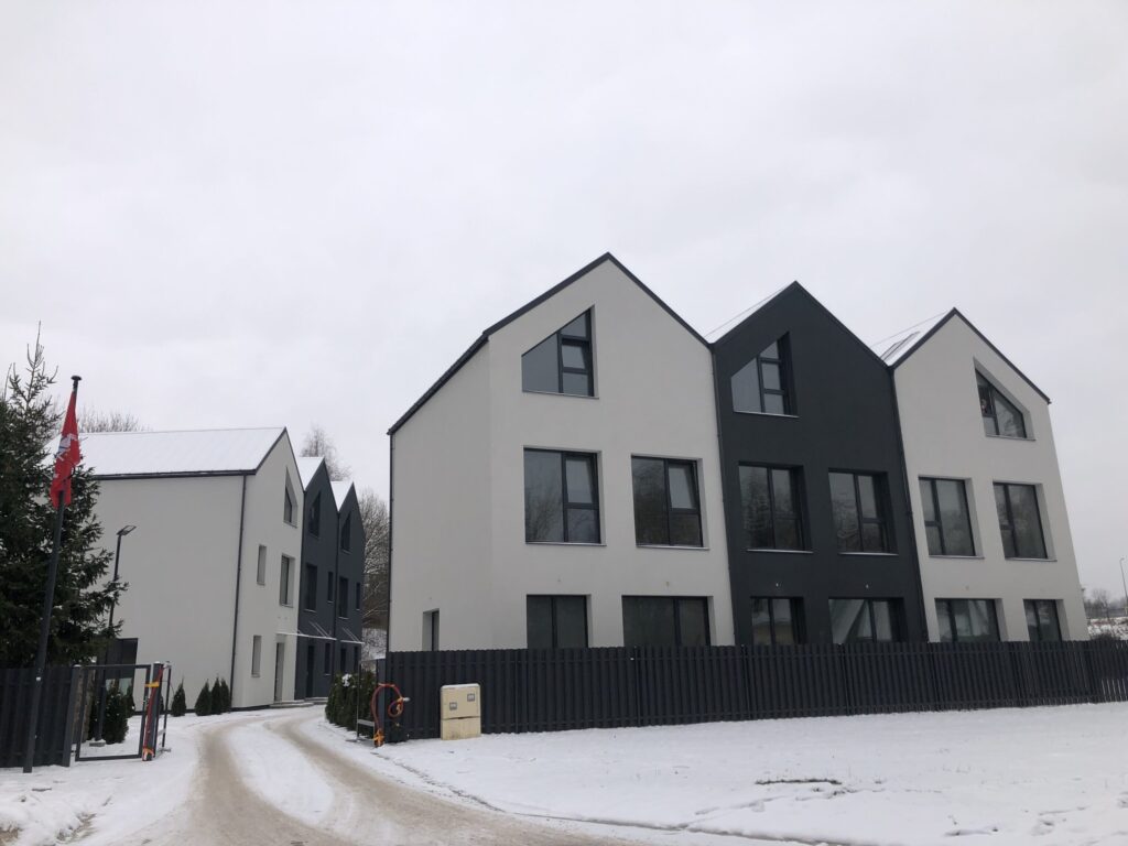 Kaminkelio g. 1 (Kaminkelio g. 1) - Row housing - construction photos