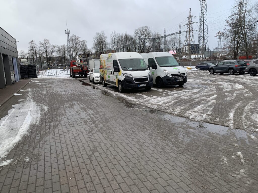 P. Lukšio g. 1 (P. Lukšio g. 1) - Office center - construction photos