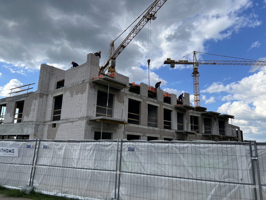 Sietyno 3 (Sietyno g. 3) - Multi apartment - construction photos