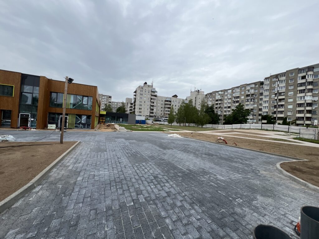 Lopšelis - darželis Tolminkiemio g. (Tolminkiemio g. 11A) - Pradinio ir antrinio ugdymo įstaiga - statybų nuotraukos