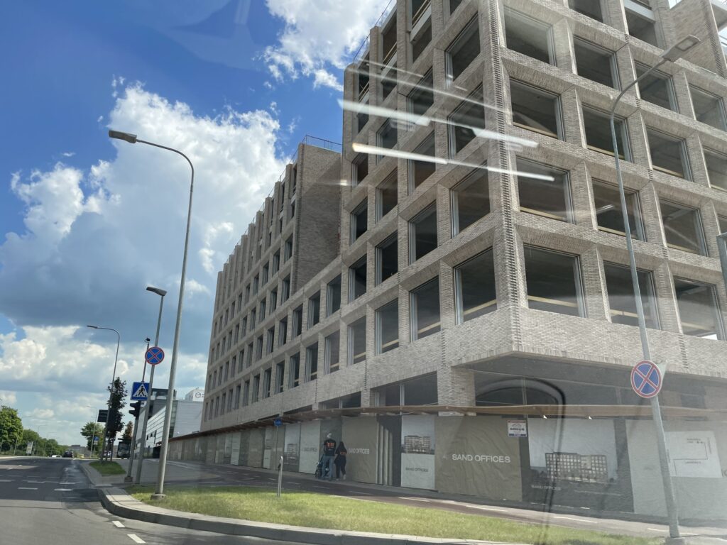 Sand Offices (Žalgirio g. 114) - Office center - construction photos