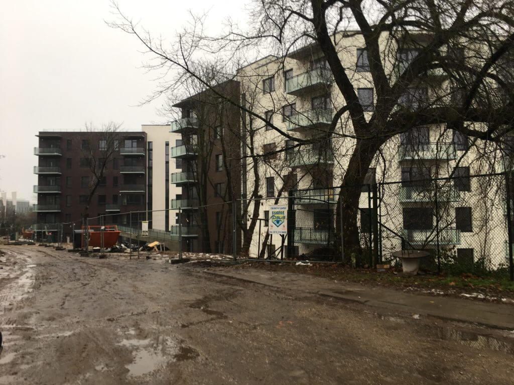 Žvėryno namai (1, 2, 3) (Stumbrų g. 26) - Multi apartment - construction photos