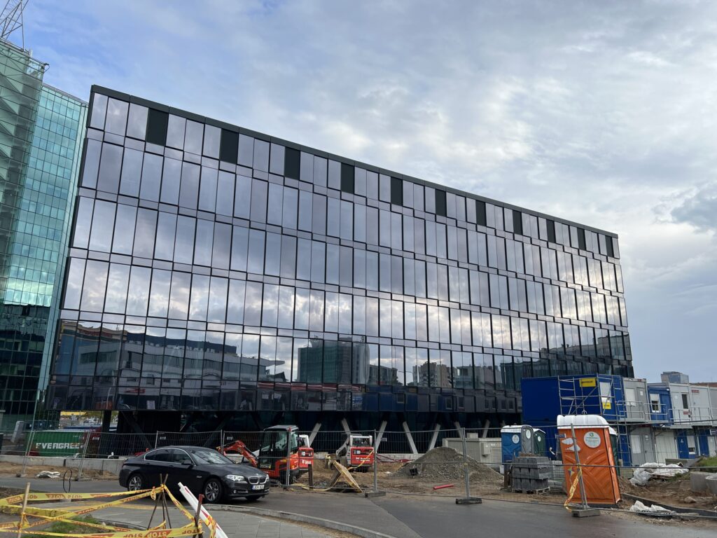 Teltonika Saltoniškių g. (Saltoniškių g. 14) - Office center - construction photos