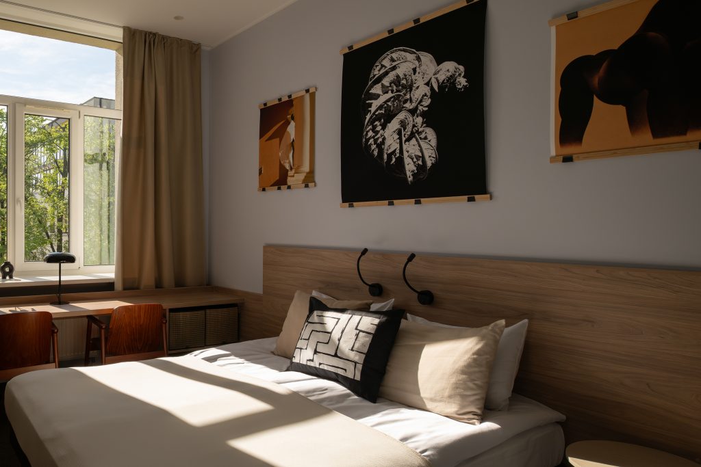 Corner (T. Ševčenkos g. 16) - Hotel, Lofts - construction photos