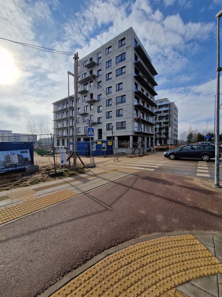 Martyno namai 3 etapas (B korpusas) (M. Mažvydo g. 28) - Multi apartment - construction photos