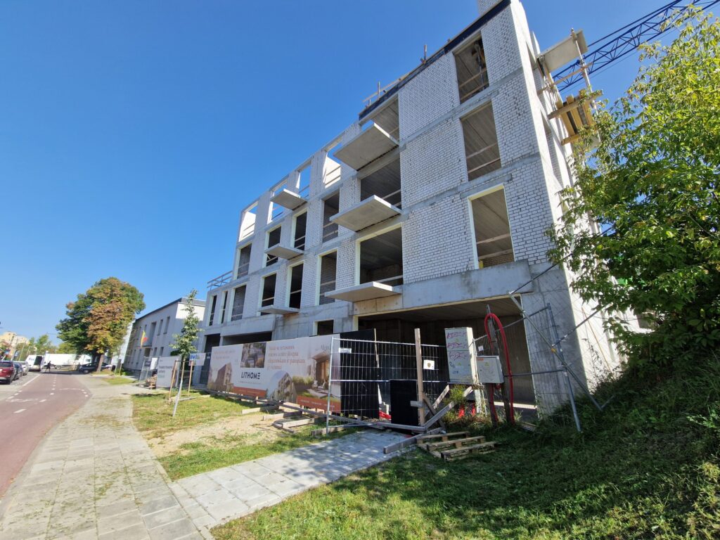 Algirdo promenada (Algirdo g. 48C) - Multi apartment - construction photos