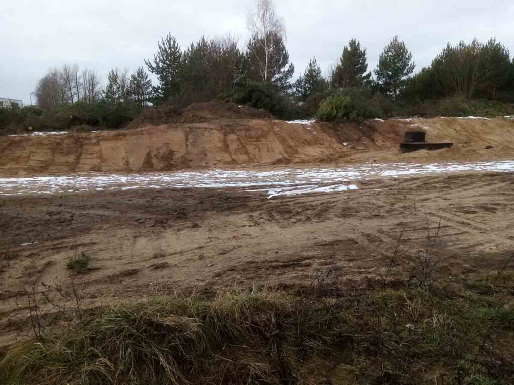 Gilužio g. (Gilužio g.) - Dviračių takas, Gatvė - statybų nuotraukos