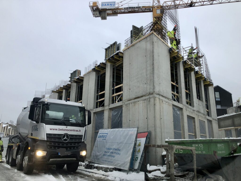 PAUPYS 8 etapas (Aukštaičių g. 2) - Daugiabutis, Verslo centras - statybų nuotraukos