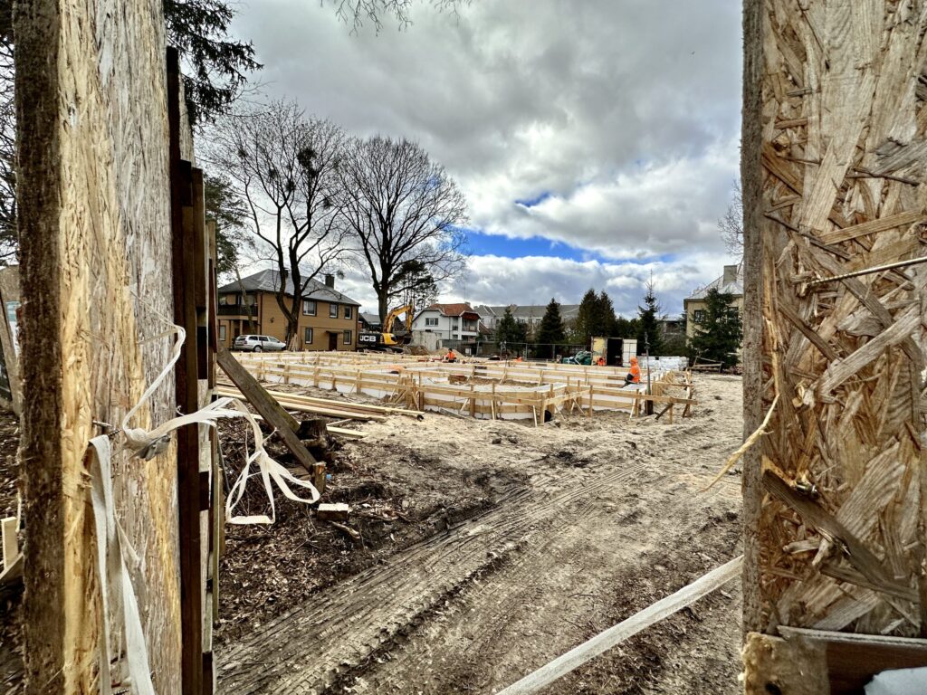 Panemunės vila (Gailutės g. 28) - Multi apartment - construction photos