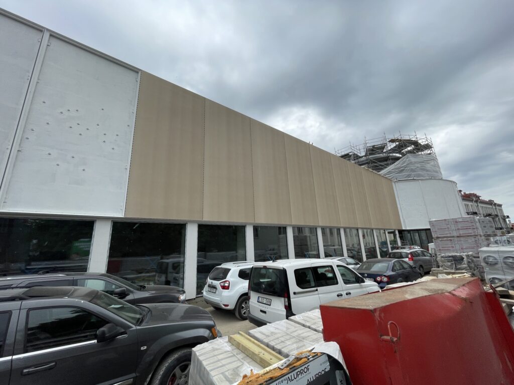 Vilniaus STEAM centras (Konstitucijos pr. 12A) - Primary and secondary education - construction photos