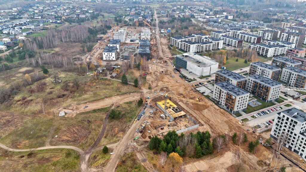 GyvenkiM29 (M. Mažvydo g. 29) - Multi apartment - construction photos