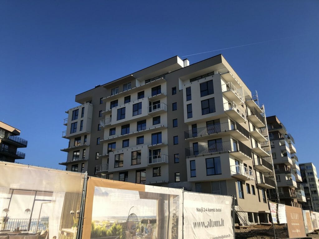 Altum 1 etapas (Karaliaučiaus g. 1) - Multi apartment - construction photos