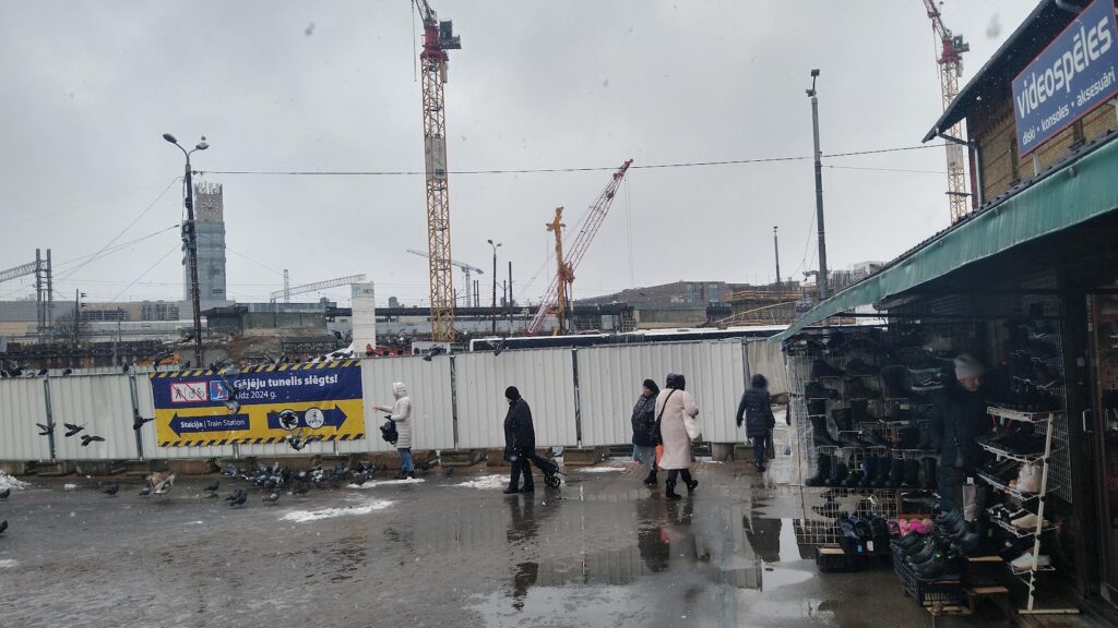 Labiekārtojums no Prāgas ielas līdz Pilsētas kanālam (Prāgas iela 2) - Railroad - construction photos