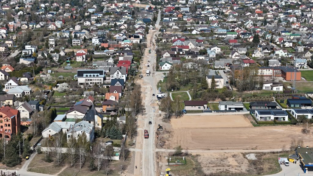 Sidaronių g., Dvaro g., Buivydiškių g. atkarpų rekonstrukcija (Sidaronių g., Dvaro g., Buivydiškių g.) - Street - construction photos