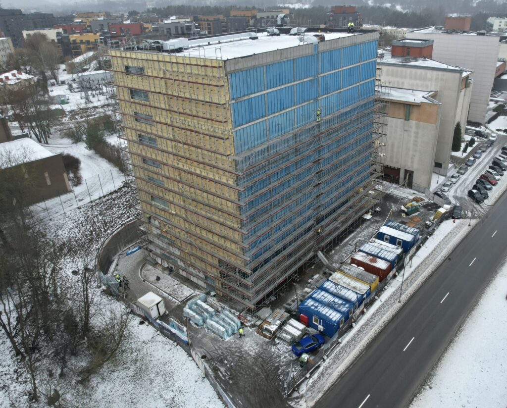 Centrinio archyvo priestatas (O. Milašiaus g. 23) - Administrative - construction photos