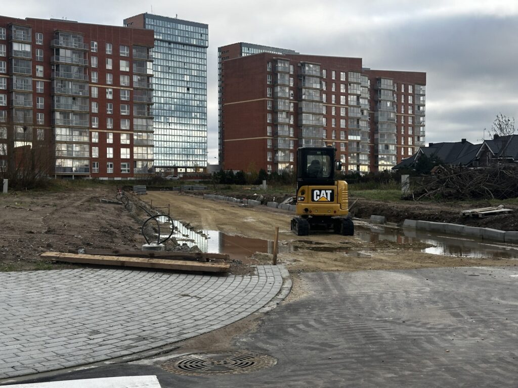 Karlskronos, Irklų, Kurėnų, Jachtų, Škunų, Kapitonų, Jungų gatvių įrengimas (Karlskronos g., Irklų g., Kurėnų g., Jachtų g., Škunų g., Kapitonų g., Jungų g.) - Street - construction photos