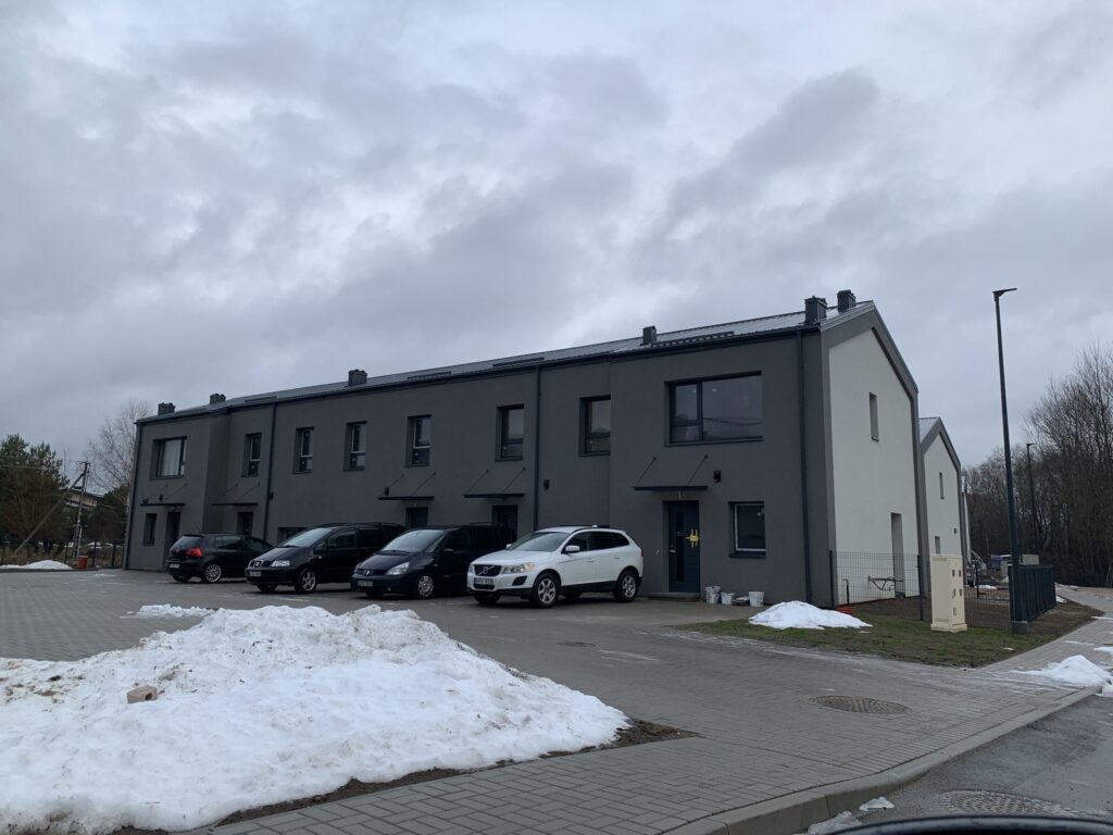 Šilainių miestelis 1 etapas (Alytaus g. 11-67) - Row housing - construction photos