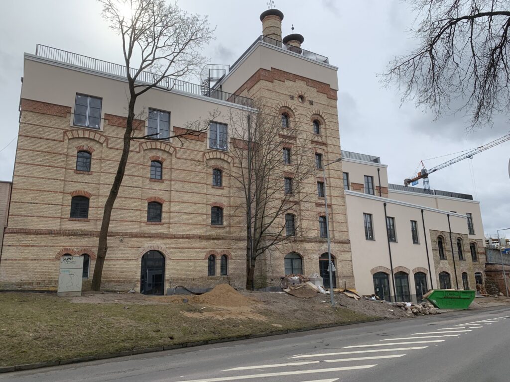 Aludarių g. 1 (Aludarių g. 1) - Office center - construction photos