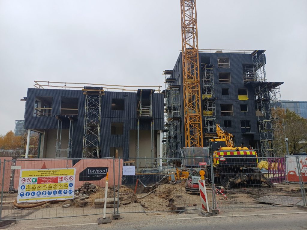 Skanstes Rezidences (Grostonas iela 9) - Multi apartment - construction photos