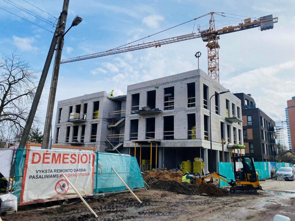 Cozy Life 2 etapas (Kintų g. 5) - Multi apartment - construction photos