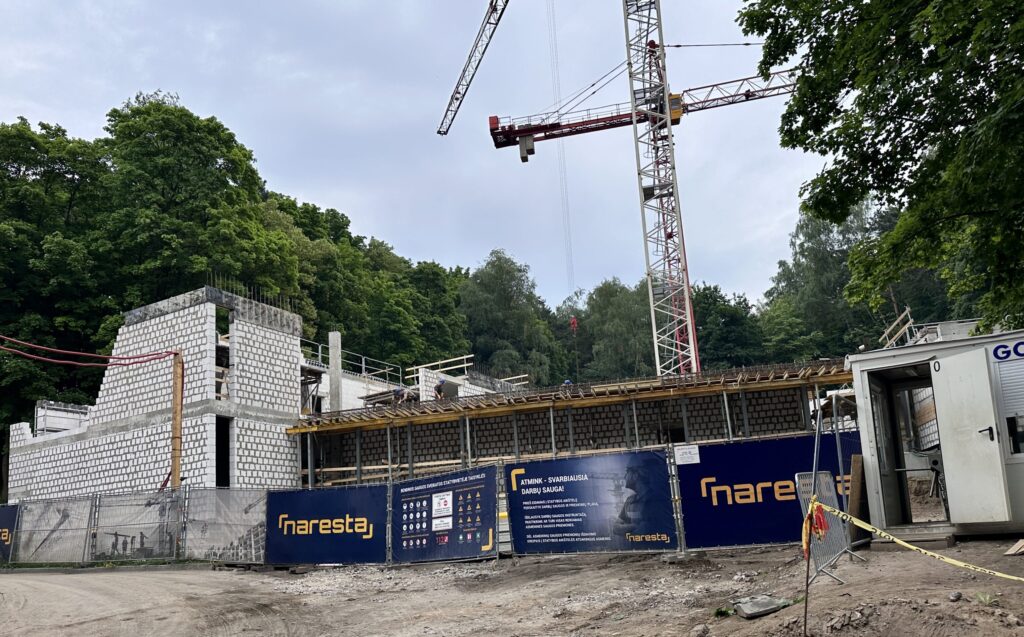 Gerontopsichiatrijos, Ūmios psichiatrijos ir Psichosocialinės reabilitacijos ligoninė (Vasaros g. 5) - Specializētās aprūpes iestāde - būvdarbu attēli