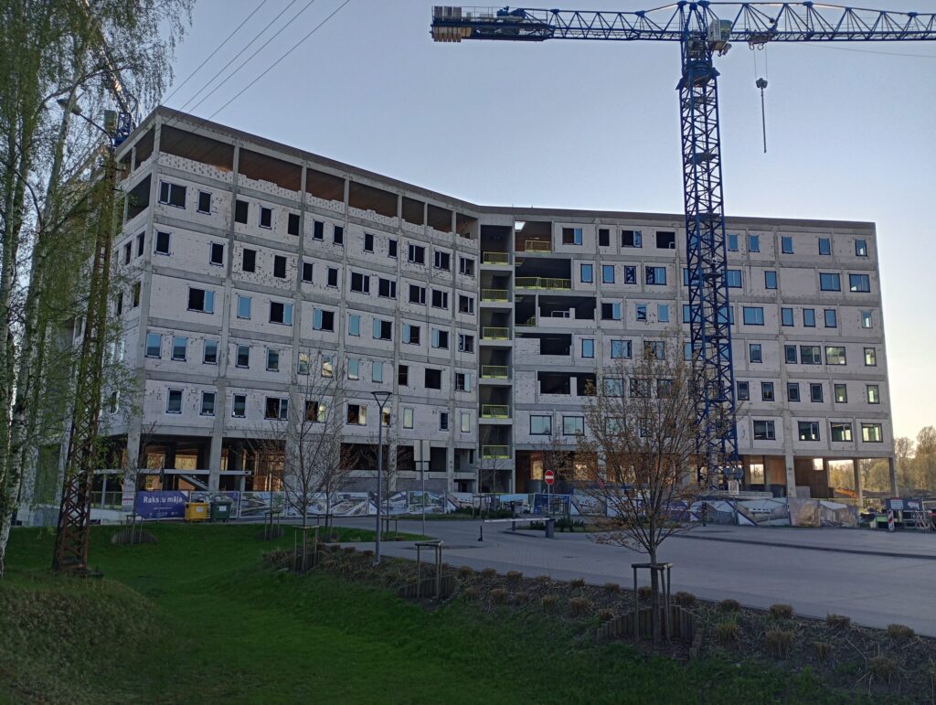 Latvijas Universitātes Akadēmiskais centrs - 3.kārta - Rakstu māja (Jelgavas iela 1) - Higher education - construction photos